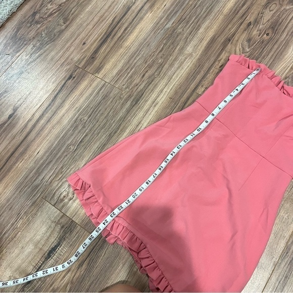 NWT FRENCH CONNECTION Whisper Ruffle-Trim Sweetheart Dress - Picture 9 of 13